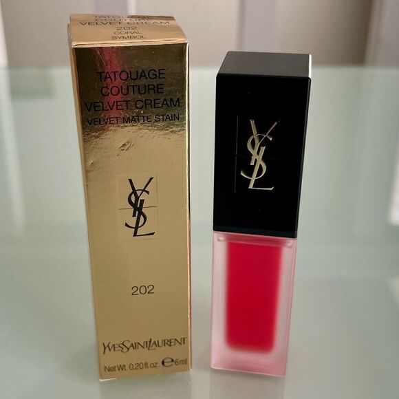 NIB Yves Saint Laurent Velvet Cream Matte Liquid Lipstick - Picture 1 of 4